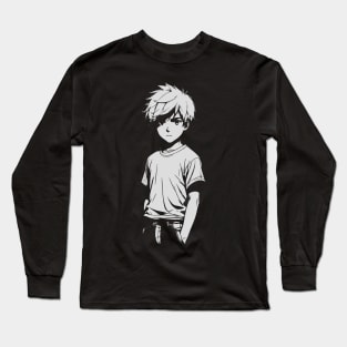 Anime Boy 01 Long Sleeve T-Shirt